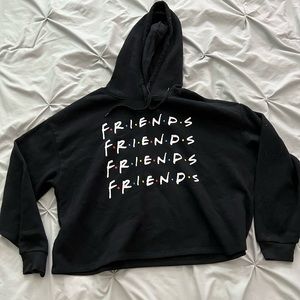 black friends hoodie